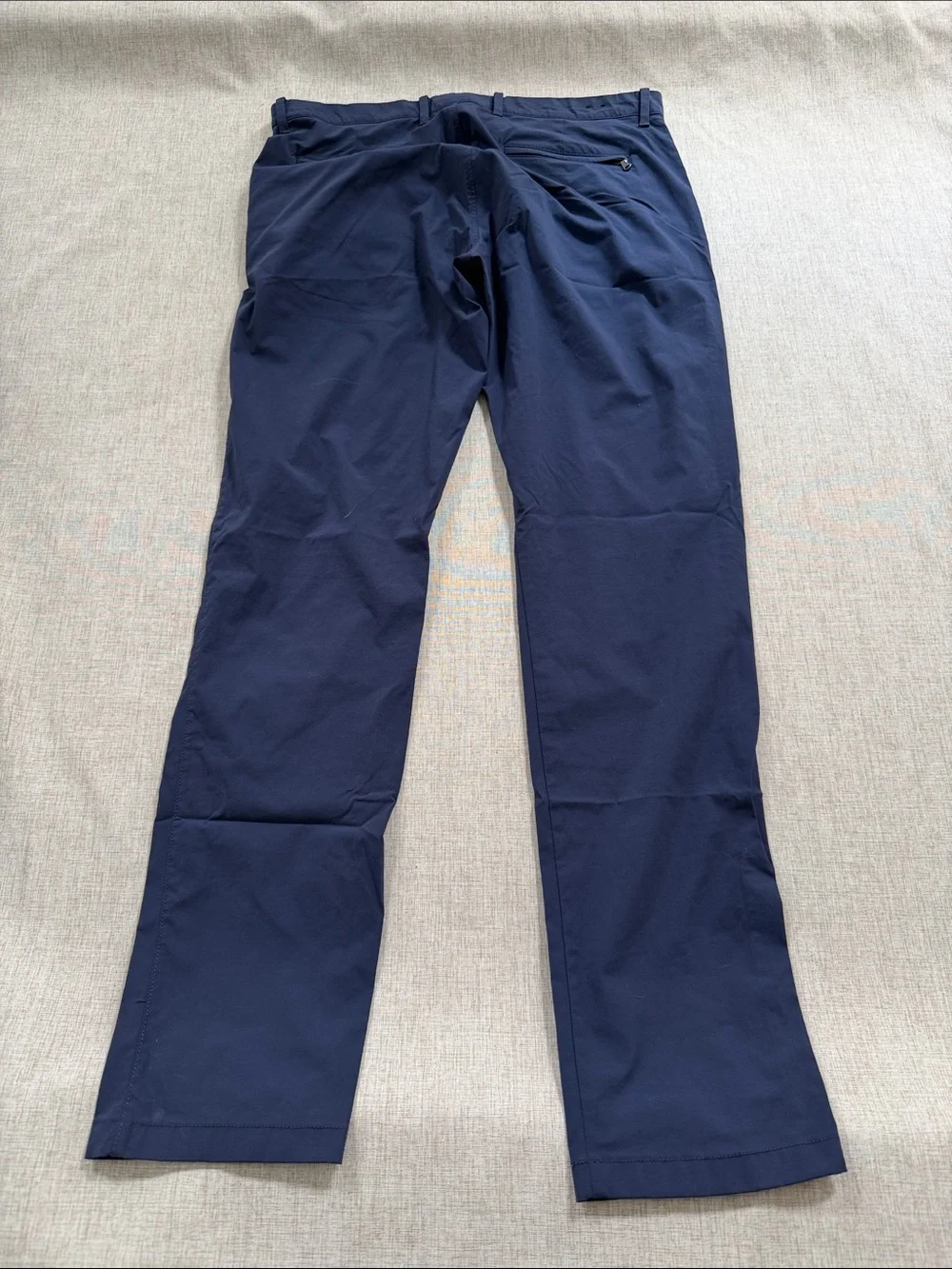 J. Crew 484 slim fit stretch tech pant in navy blue 34 x 34 travel casual
